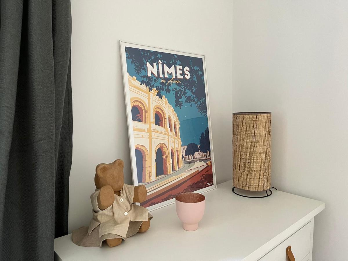 Nimes , Appartement Renove Dans Immeuble Classe. Luaran gambar