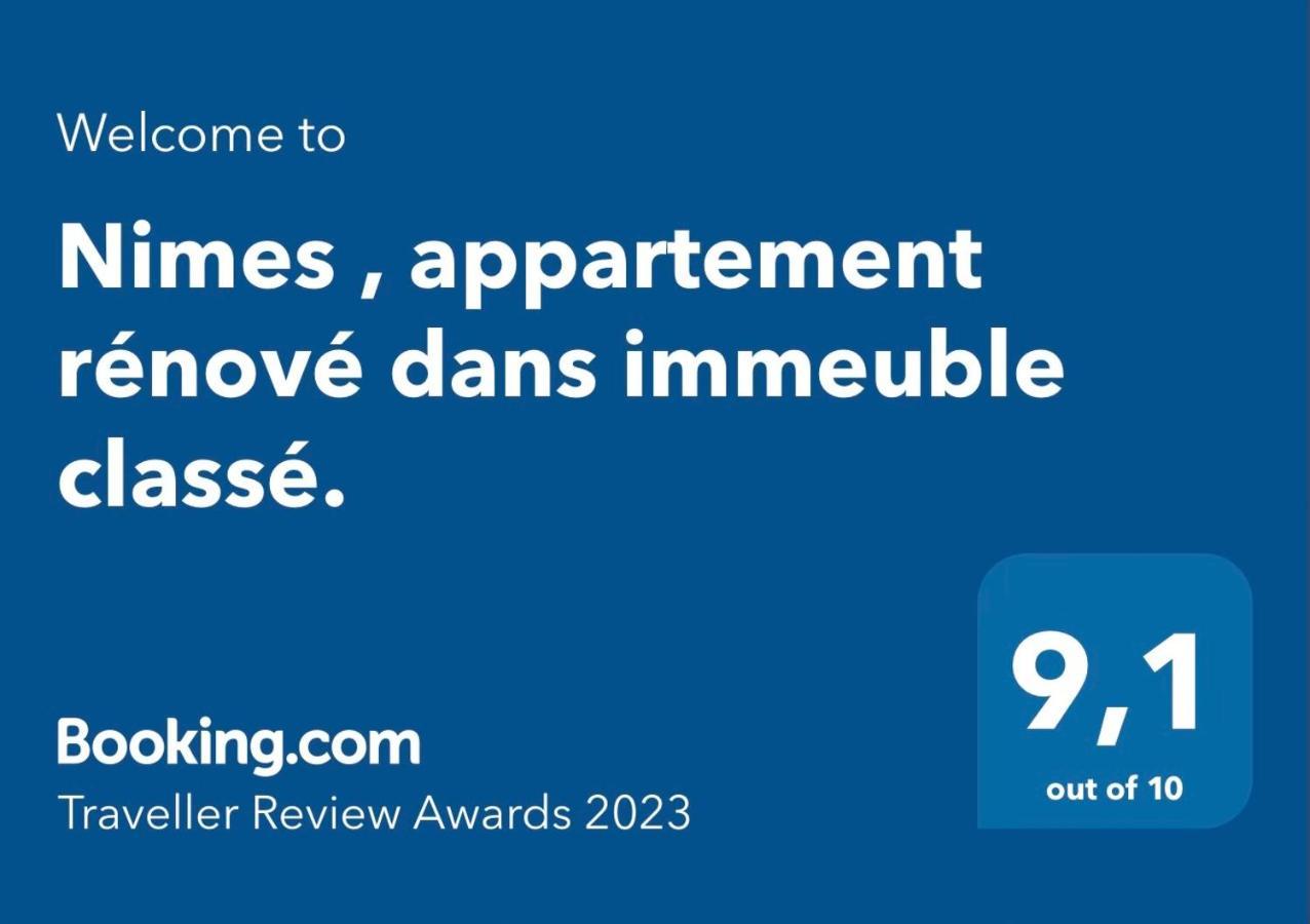 Nimes , Appartement Renove Dans Immeuble Classe. Luaran gambar